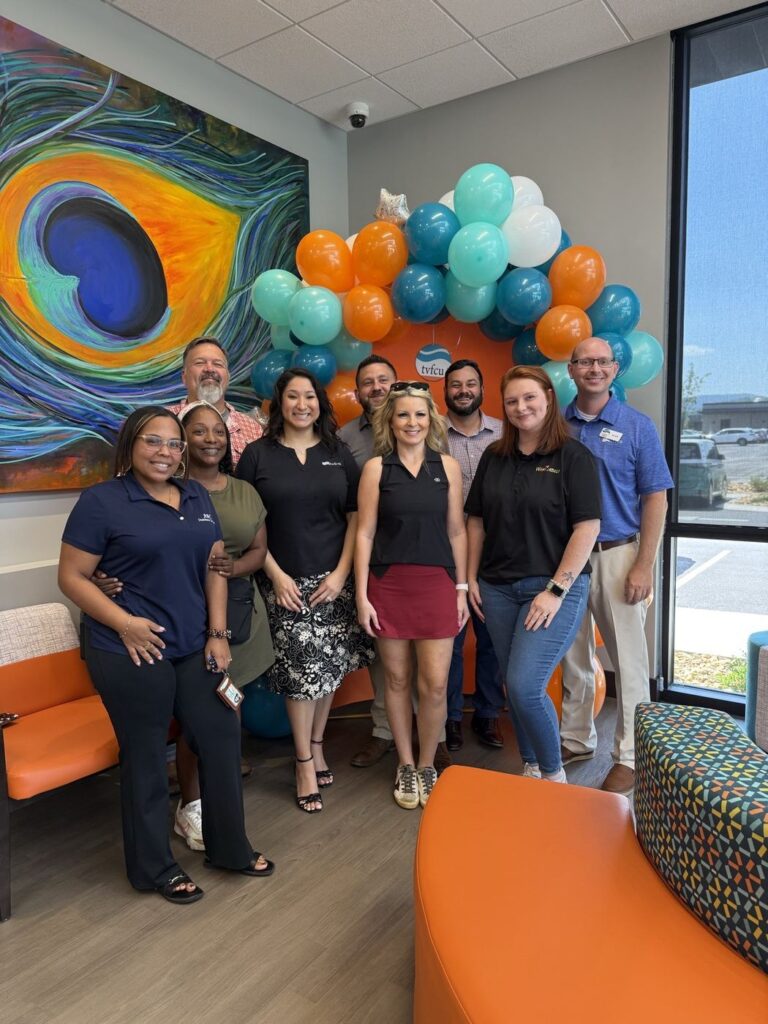 One Degree Dalton members celebrating with a local business team at a Dalton grand opening